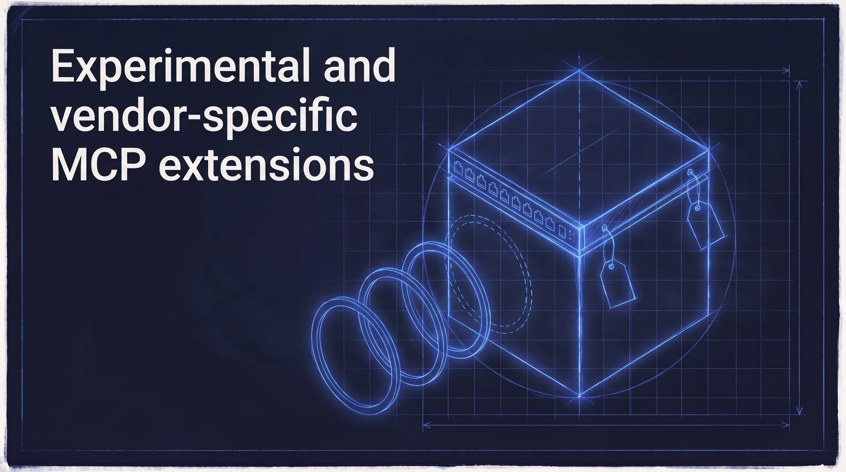 Experimental and vendor-specific MCP extensions