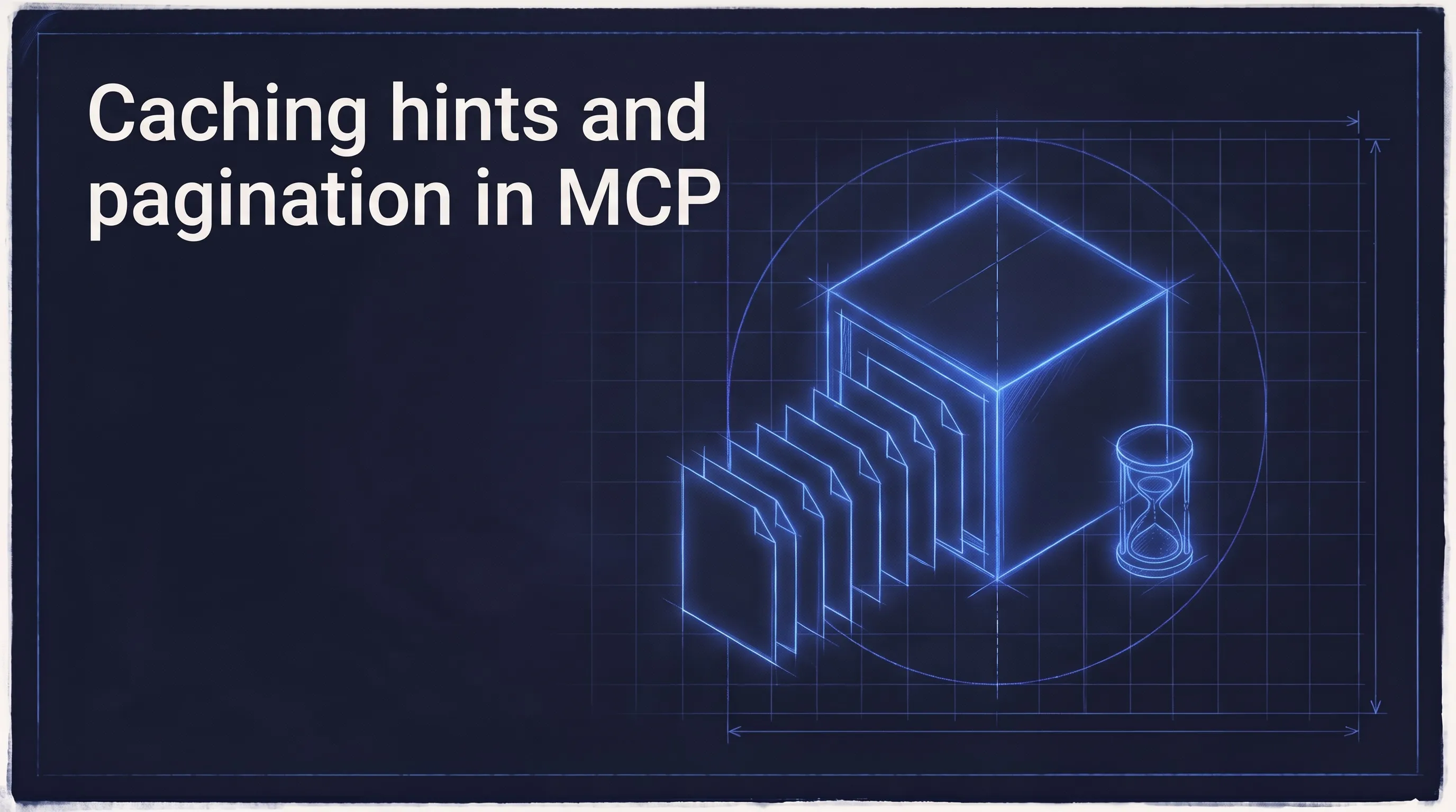 Caching hints and pagination in MCP