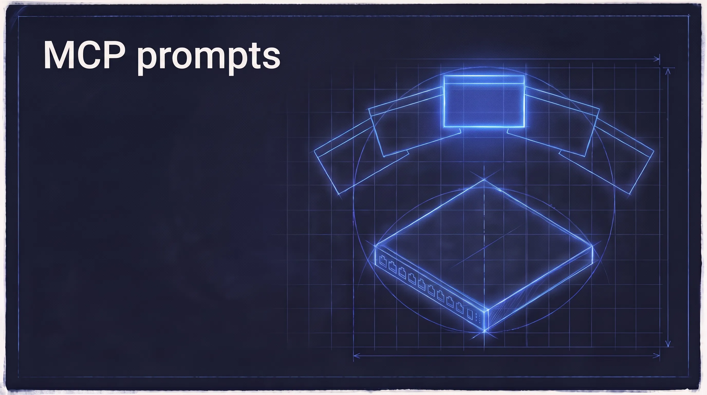 MCP prompts: slash commands your server ships