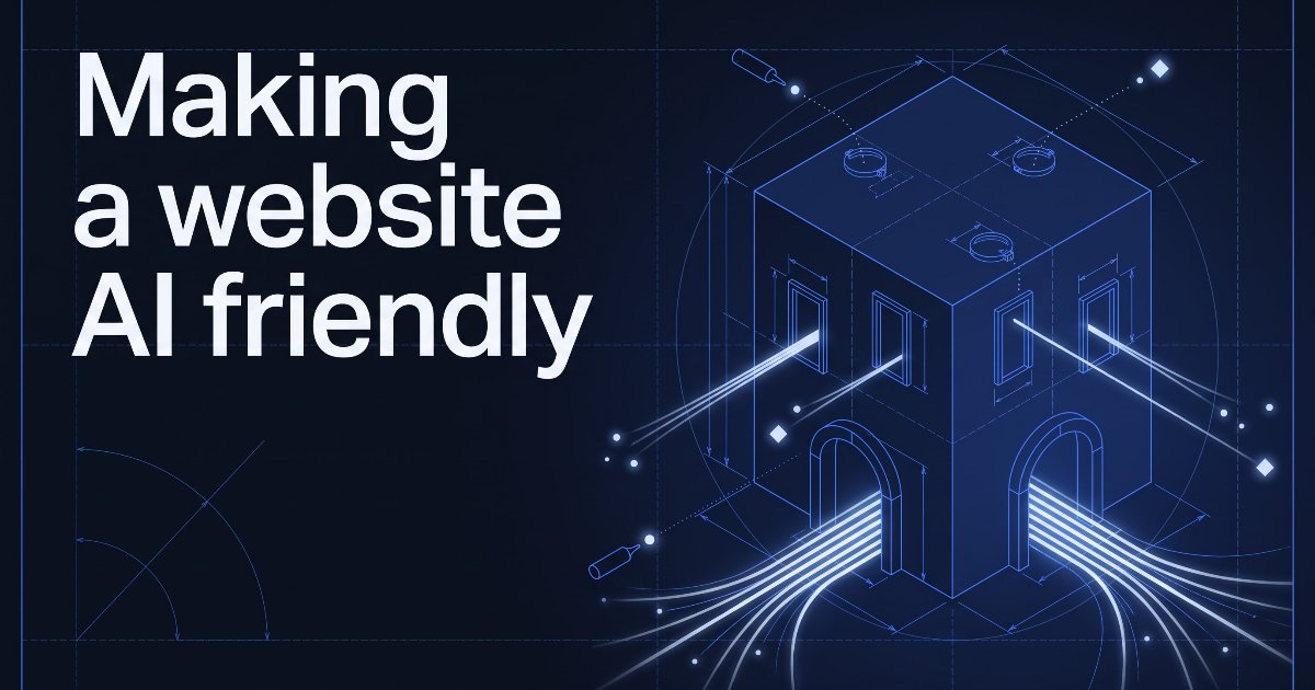 Making a website AI friendly: what the bots actually fetched from mine