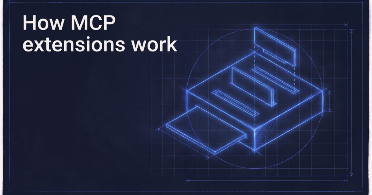 How MCP extensions work