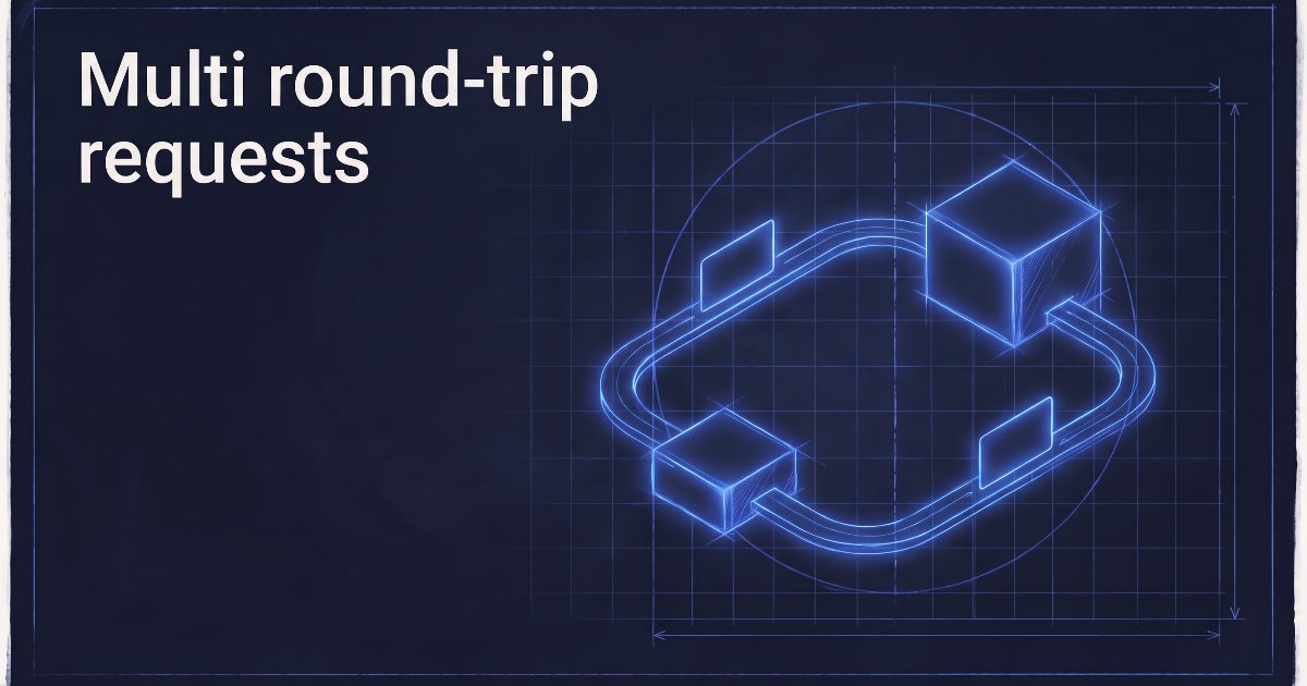 Multi round-trip requests: how a stateless MCP server asks for more