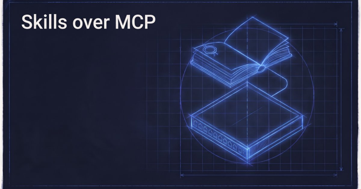 Skills over MCP: shipping workflows with your server