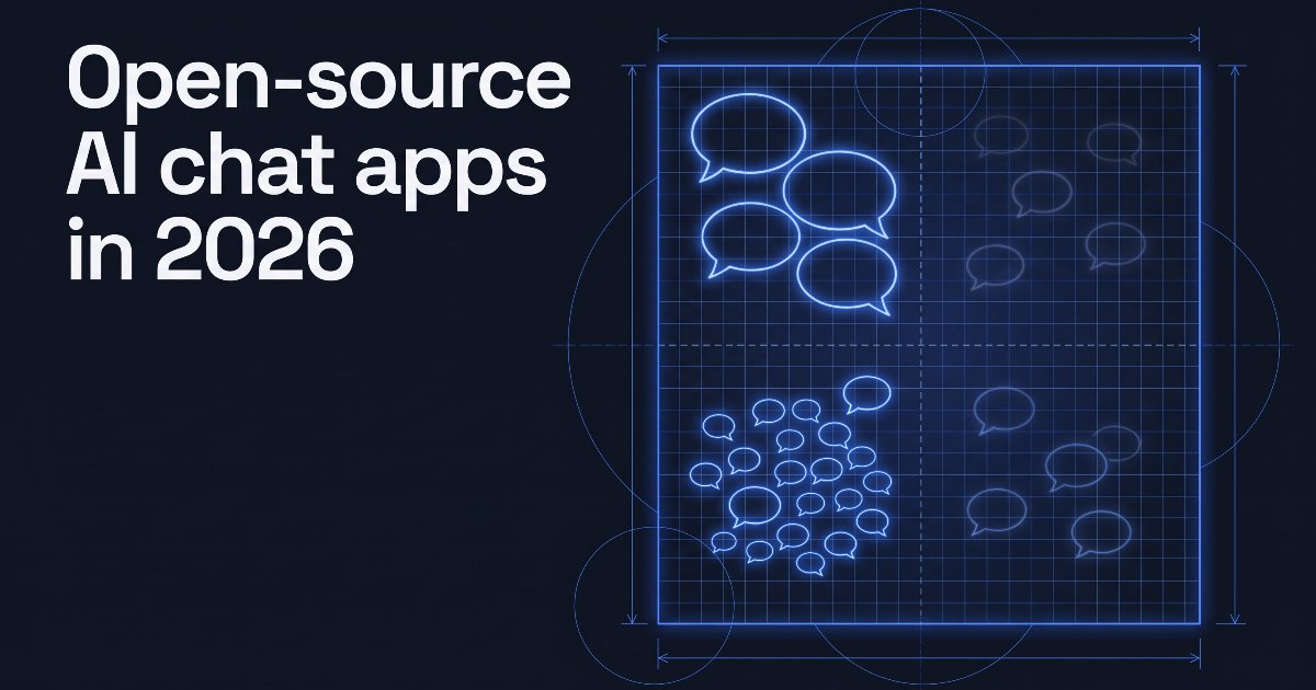 Open-source AI chat apps in 2026: 51 mapped, 12 compared, and which fits what